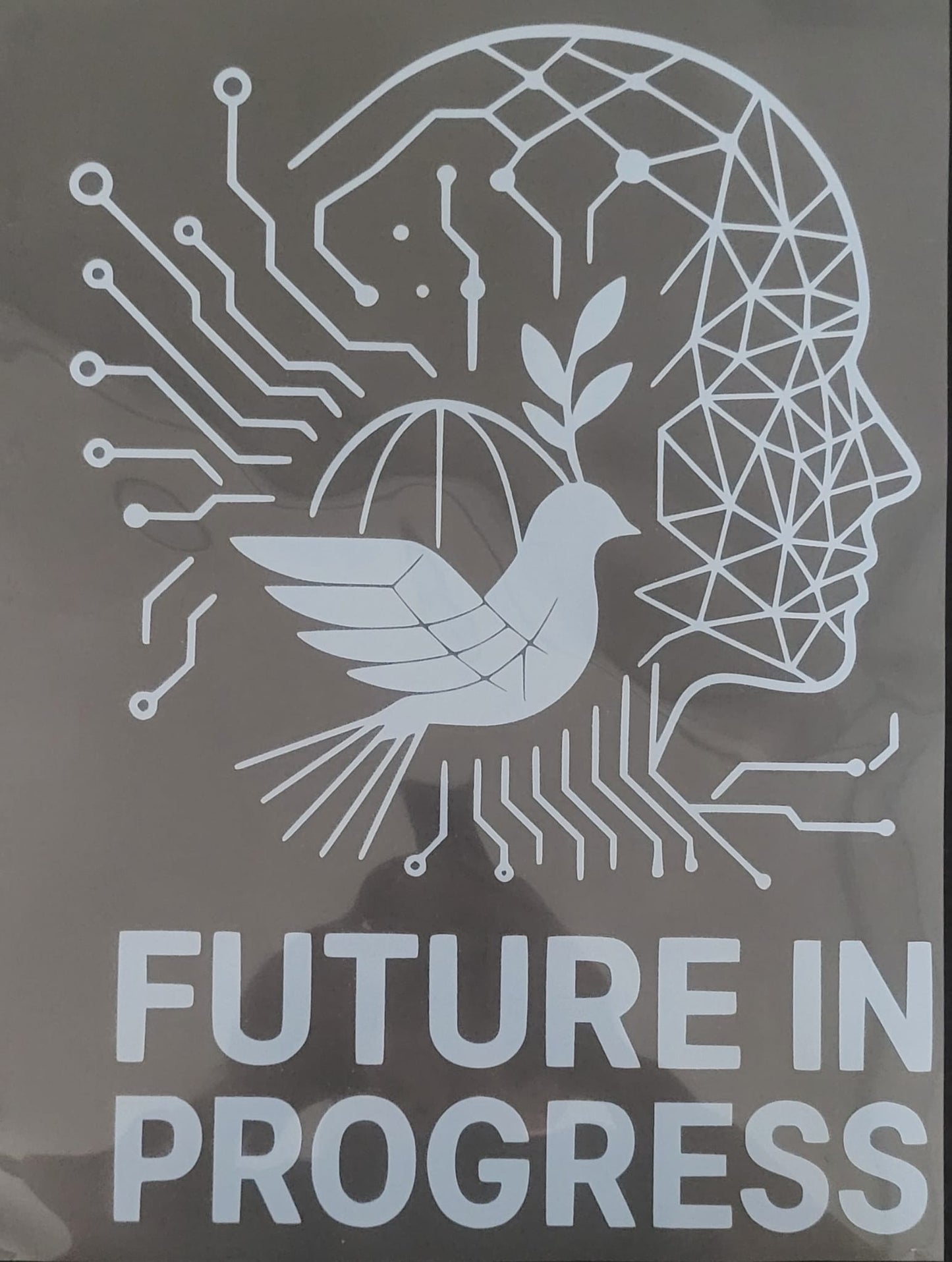 für schwarze T-Shirts Future in Progress