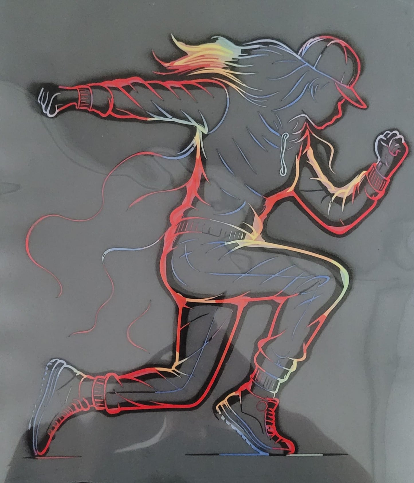 für schwarze T-Shirts Hip Hop Style