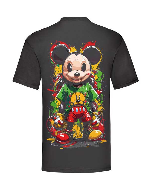 T-Shirt schwarz Mouse