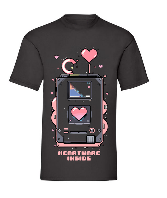 T-Shirt schwarz Heartware Inside